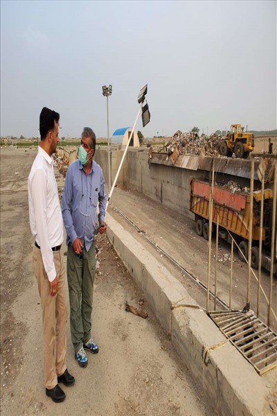 بازدید معاونت فنی و عمرانی فرمانداری