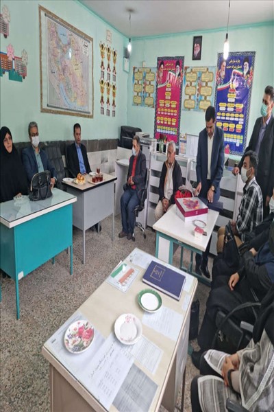 دیدار سرپرست بخشداری بخش مرکزی