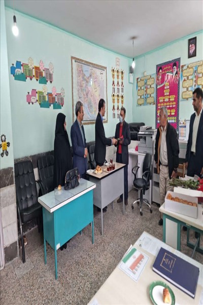 دیدار سرپرست بخشداری بخش مرکزی