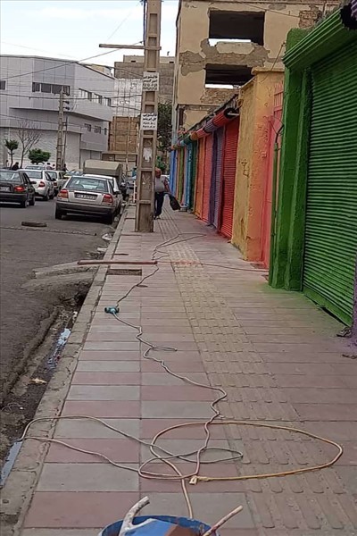 طرح دیوار نگاره در سطح شهر اجرا