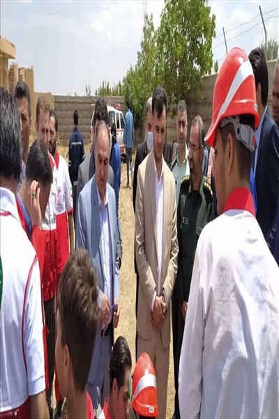 بازدید از اجرای مانور استانی بهداشت