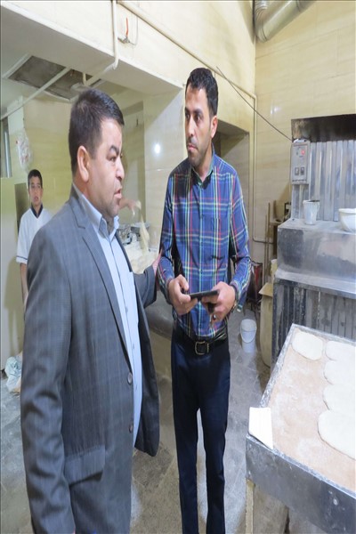 بازدیدعوامل بخشداری صفادشت از فروشگاههای