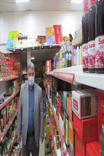 بازدیدعوامل بخشداری صفادشت از فروشگاههای