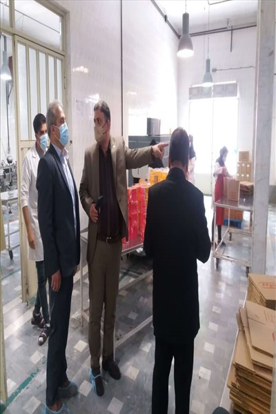 بازدید از دوشرکت تولیدی مواد غذایی