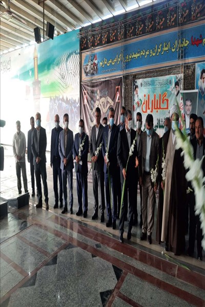 حضور وزیر جهاد کشاورزی به همراه