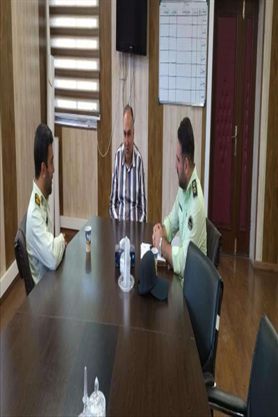 نشست مشترک فی مابین بخشدار صفادشت