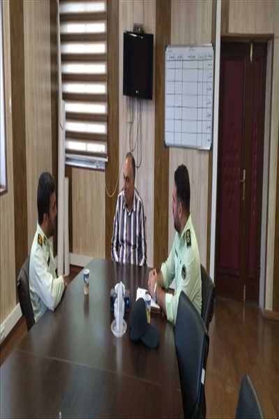 نشست مشترک فی مابین بخشدار صفادشت