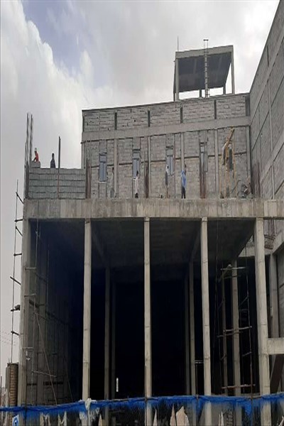 عملیات اجرای پروژه ساختمان آتش