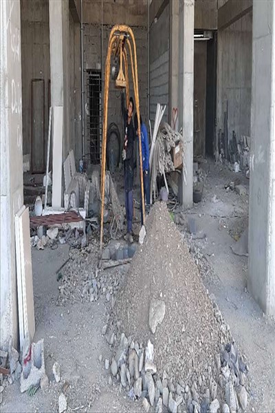 عملیات اجرای پروژه ساختمان آتش