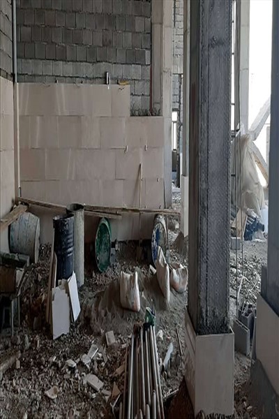 عملیات اجرای پروژه ساختمان آتش