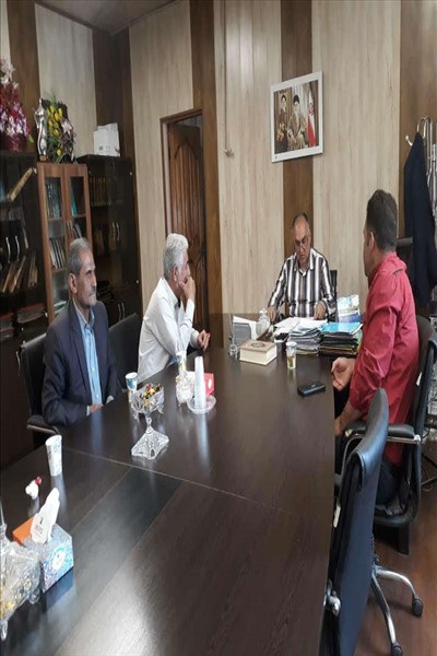 دیدار بخشدار صفادشت با شورای اسلامی