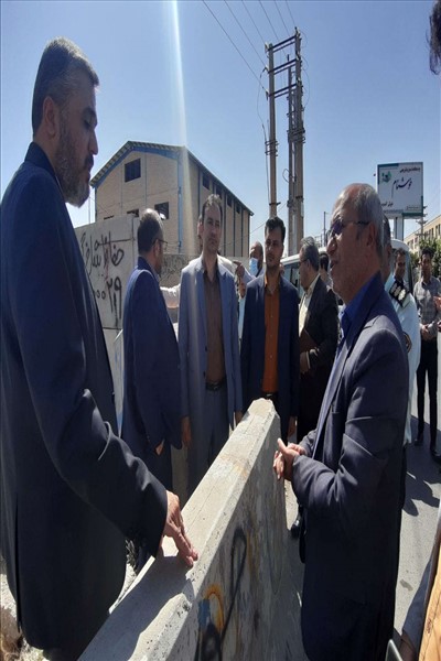 بازدید میدانی فرماندار ملارد از