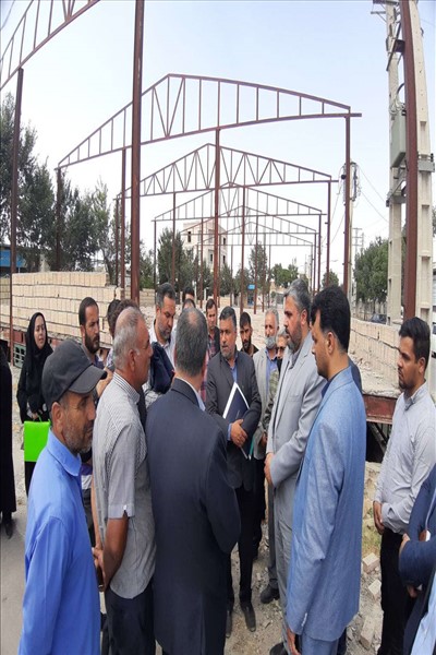 بازدید میدانی فرماندار ملارد از