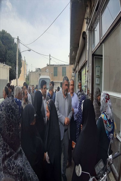 گفتگوی صمیمی فرماندار ملارد با