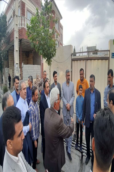 گفتگوی صمیمی فرماندار ملارد با