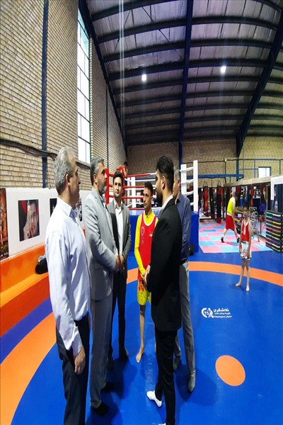 حضور فرماندار ملارد در جمع ورزشکاران