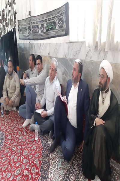 دیدار مردمی فرماندار و روسای ادارات