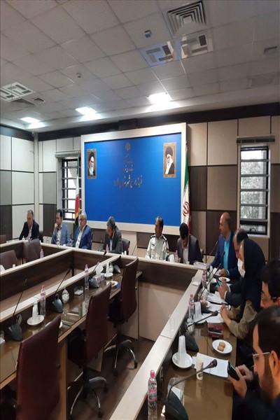 جلسه شورای پدافند  غیرعامل شهرستان