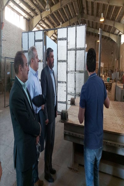 بازدید فرماندار ملارد از دو واحد