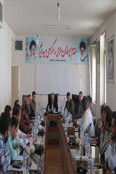 سومین جلسه ماهانه دهیاران بخش صفادشت