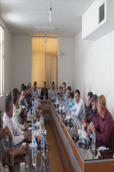 سومین جلسه ماهانه دهیاران بخش صفادشت