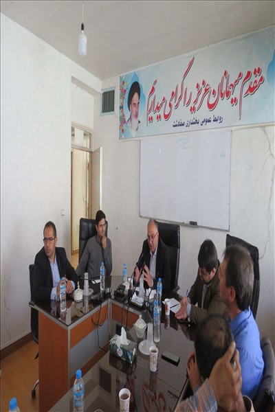 سومین جلسه ماهانه دهیاران بخش صفادشت