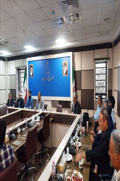 نشست فرماندار ملارد و مدیرکل فرهنگ