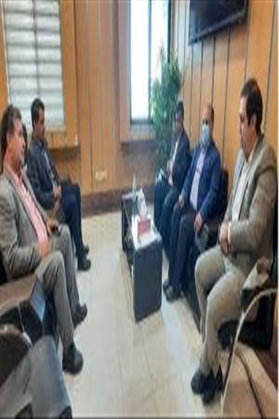 دیدار مدیریت شهری صفادشت با رئیس