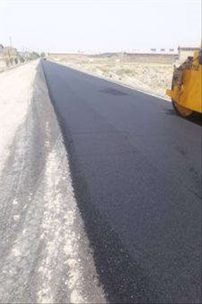 اتمام عملیات آسفالت انتهای بلوار