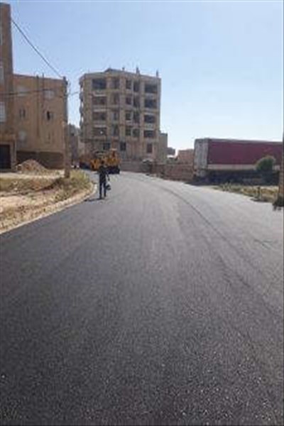 تداوم اجرای عملیات آسفالت ولگه