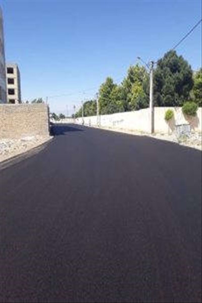 تداوم اجرای عملیات آسفالت ولگه