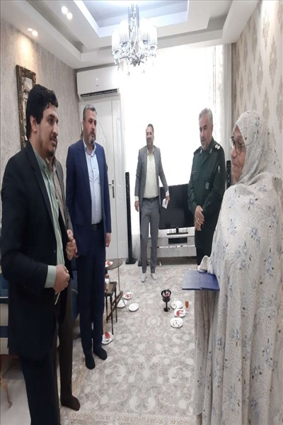 ادای احترام مسئولین شهرستان ملارد