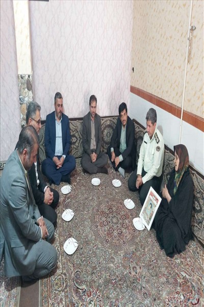 ادای احترام مسئولین شهرستان ملارد