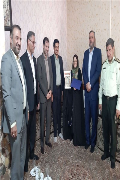 ادای احترام مسئولین شهرستان ملارد