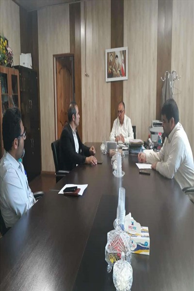 جلسه اختصاصی رئیس بنیاد مسکن ملارد