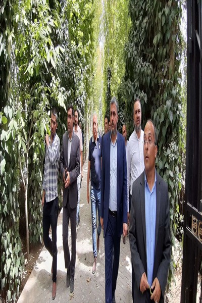 بازدید فرماندار ملارد و مدیر کل