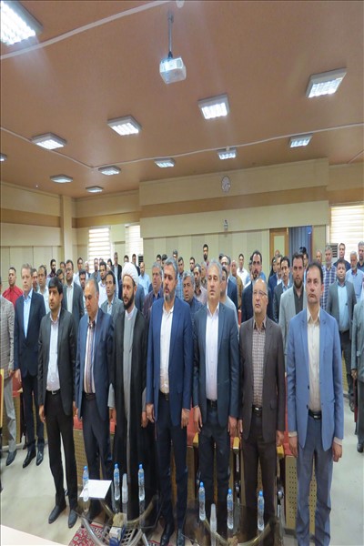 آئین تکریم و معارفه بخشدارصفادشت