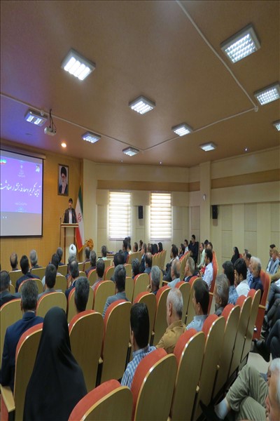 آئین تکریم و معارفه بخشدارصفادشت