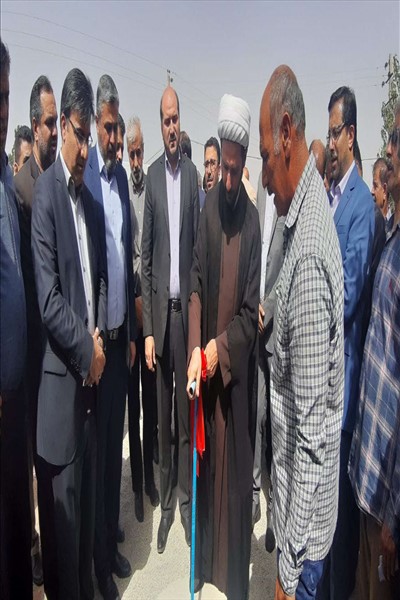 بهره برداری از طرح آبرسانی دهستان
