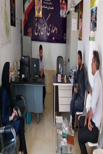 بازدید از منزل مددجویان روستایی