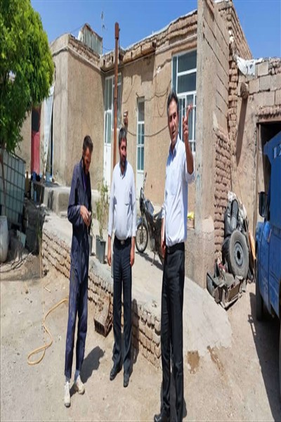 بازدید از منزل مددجویان روستایی