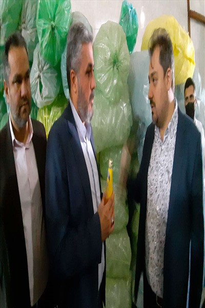 بازدید فرماندار ملارد از یک واحد