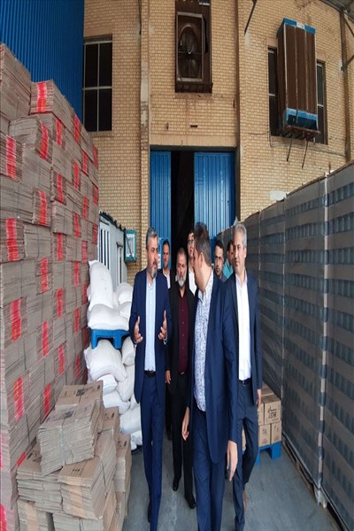 بازدید فرماندار ملارد از یک واحد