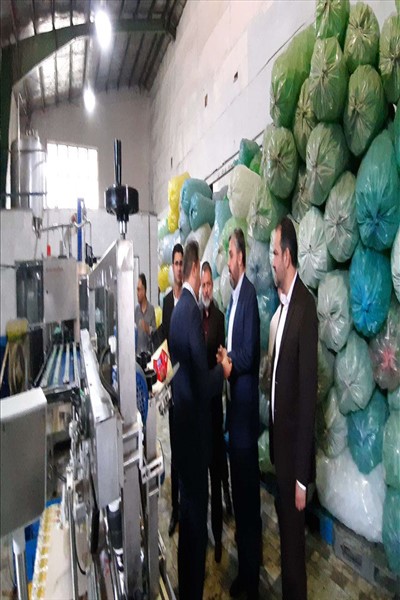 بازدید فرماندار ملارد از یک واحد