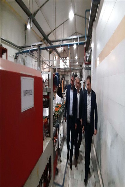 بازدید فرماندار ملارد از یک واحد