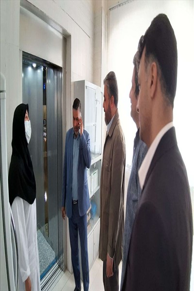 بازدید فرماندار ملارد از ساختمان