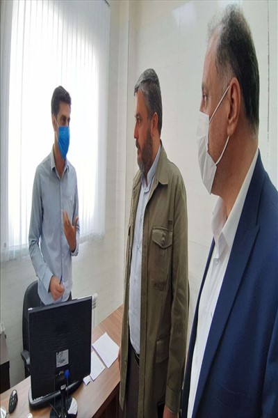 بازدید فرماندار ملارد از ساختمان