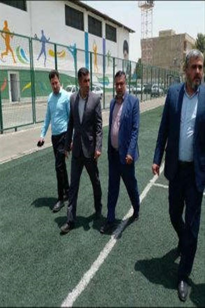 بازدید مدیر کل اداره ورزش و جوانان