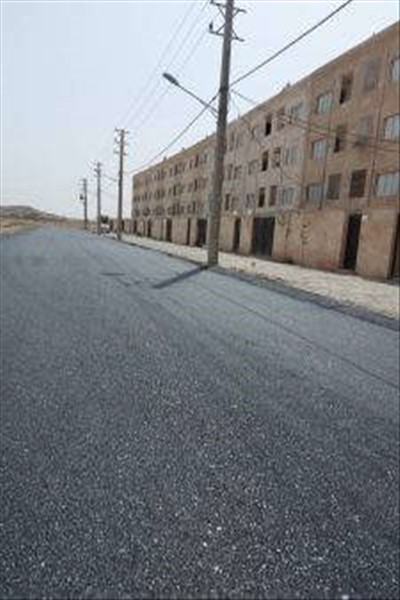 زیرسازی ،تسطیح و آسفالت خیابان