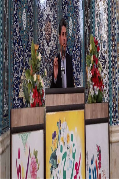 حضور مسئولین اداره بهزیستی شهرستان